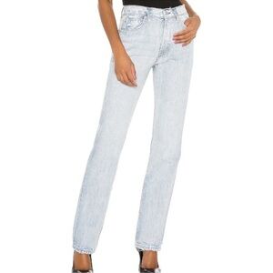 Hudson Jeans Thalia Loose Fit Light‎ Blue Straight Leg Jeans for Women